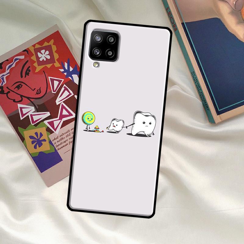 Dentist Dental Teeth Tooth Doctor Cover For Samsung Galaxy A14 A34 A54 A12 A22 A32 A52 A72 A13 A23 A33 A53 A52S A71 A51 Case