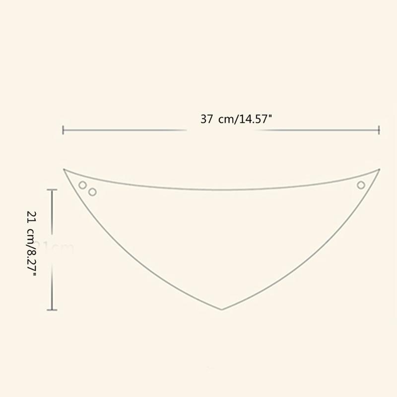 4pcs Stylish Baby Bandana Scarf Infant Drool Bib Waterproof Muslin Bibs Burp Cloth for Newborns Feeding & Drooling