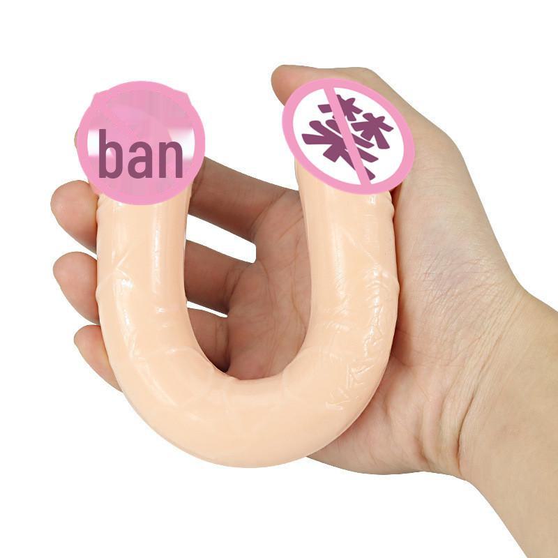 Dual-Headed Dragon Simulated Penis - Lesbian Female Masturbator Sex Toy