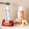 [Popular Choice] Easy-Squeeze Toothpaste Dispenser - Cute Big Mouth Design, Manual Bathroom Accessory for Effortless Toothpaste Use