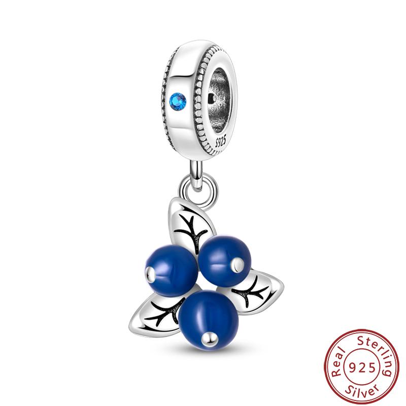 Copper Strawberry Pineapple Avocado Fruit Dessert Series Sweet Charms Beads 3Mm Diy Gift Fine Jewelry