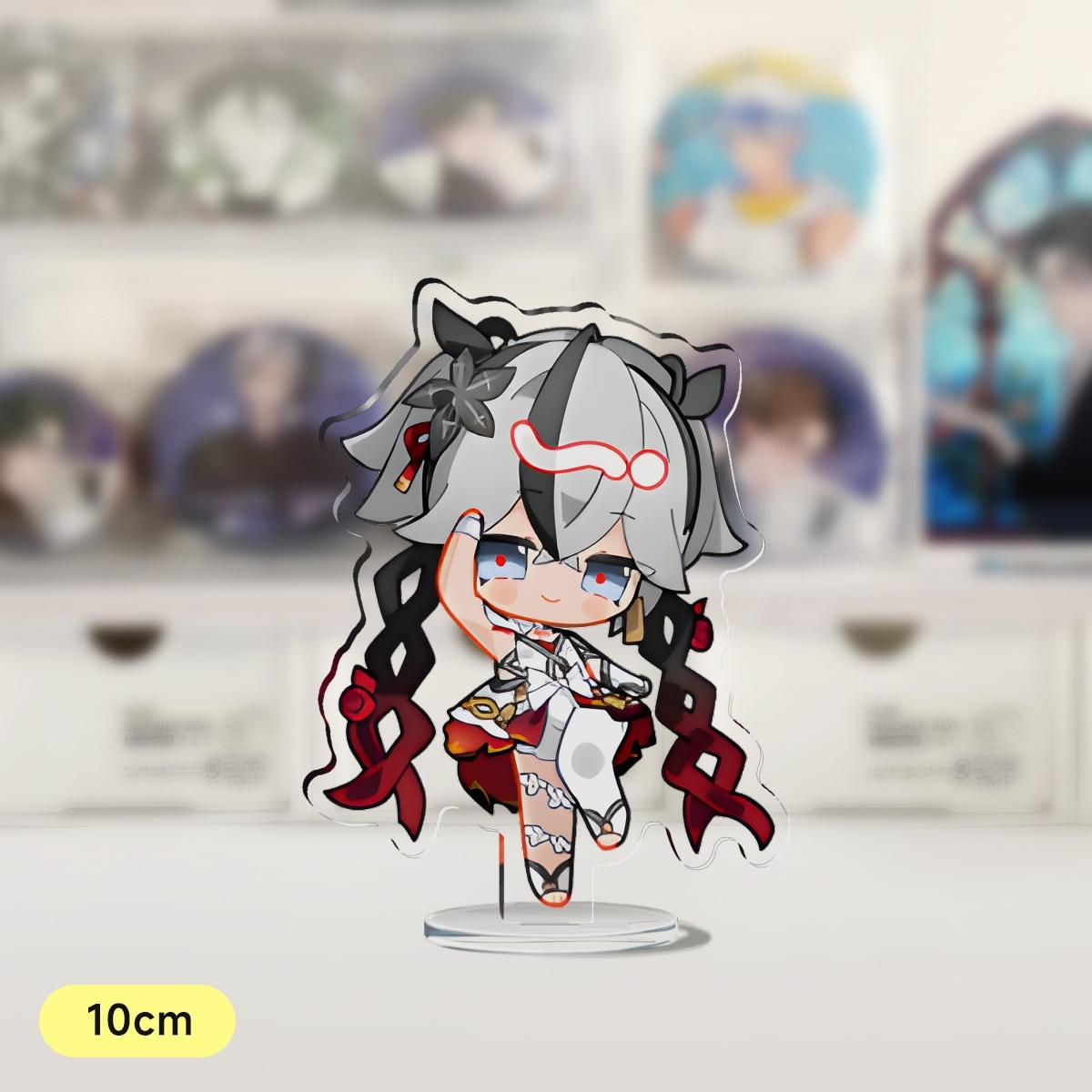 

New Hot Game Wuthering Waves LINGYANG Jiyan Yangyang Acrylic Stand Figure Display Cosplay Charm Desktop Model Plate Ornament 10 cm
