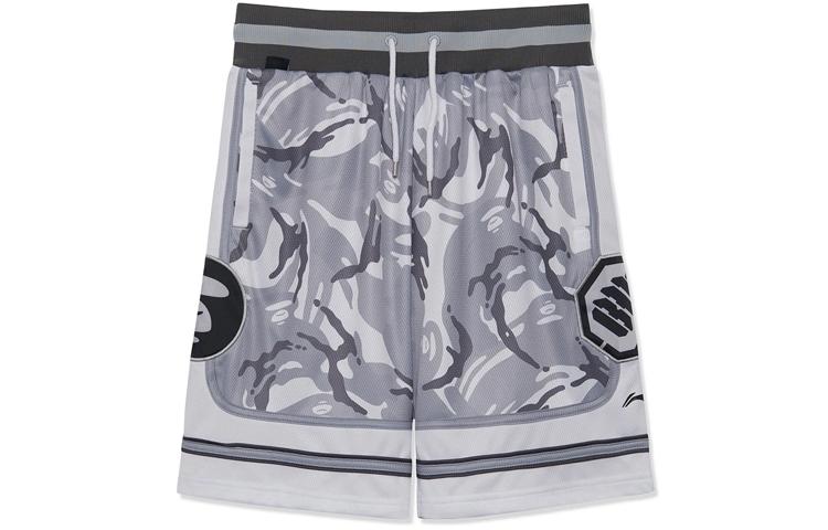 Li Ning Badfive Casual Shorts Men s Gray AAPR361-2 XXL