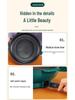 110V Mini Non-Stick Electric Baking Pan & Frying Pot: Multifunctional Home Oven & BBQ Stove