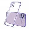 Luxury Square Silicone Clear Phone Case For iPhone 15 14 11 12 13 Pro Mini Xs Max X Xr Se 2020 7 8 Plus Soft Plating Farme Cover