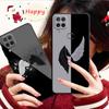 Telefon Shell Für Samsung Galaxy A70 A70s A50 A30s A04s A20s A20e A02 A02s A03 A42 M52 M31 M04 Fall mädchen Engel Und Dämon Flügel