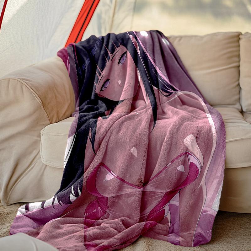 1pc Easy-Care naruto Blanket, Perfect for Couch, Bed, Home, Travel & More, Warm & Durable Printed Blanket