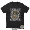Funny Saying Cats Tummy Ache Survivor Cat Meme Humor Men T-Shirt