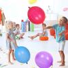 50 Stück Neue Bunte Punch-Ballons mit Gummiband-Griff Lustiges Outdoor-Spielzeug Hüpfbälle Partydekoration