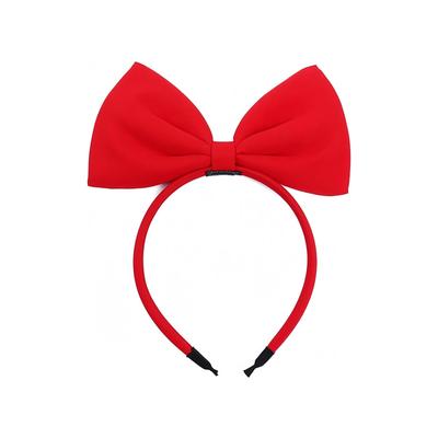 Mirhua Ribbon Hair Accessory, Cute Ribbon Tiara Hair Ornament, Princess Headband, Costume, Cosplay Prop, Red