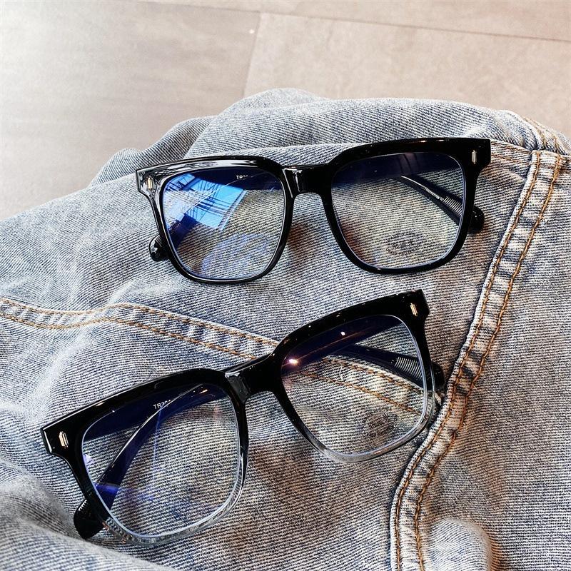 2PCS Anti Blue Light Glasses Frame For Men Women Transparent Round Optical Eyeglass Computer Blue Blocking Eyewear