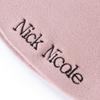 NICK&NICOLE NICOLE MINIMAL LOGO BEANIE_PINK