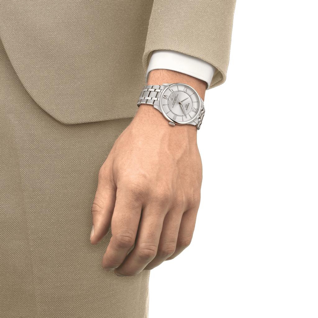 Tissot Stainless Steel silver Dial Men's Fashion Watch T139.407.11.038.00