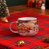 Christmas Themed Painted Mug for Coffee Juice Beverage Festival Atmosphere Party Decorations - Festive Cup for Beverages