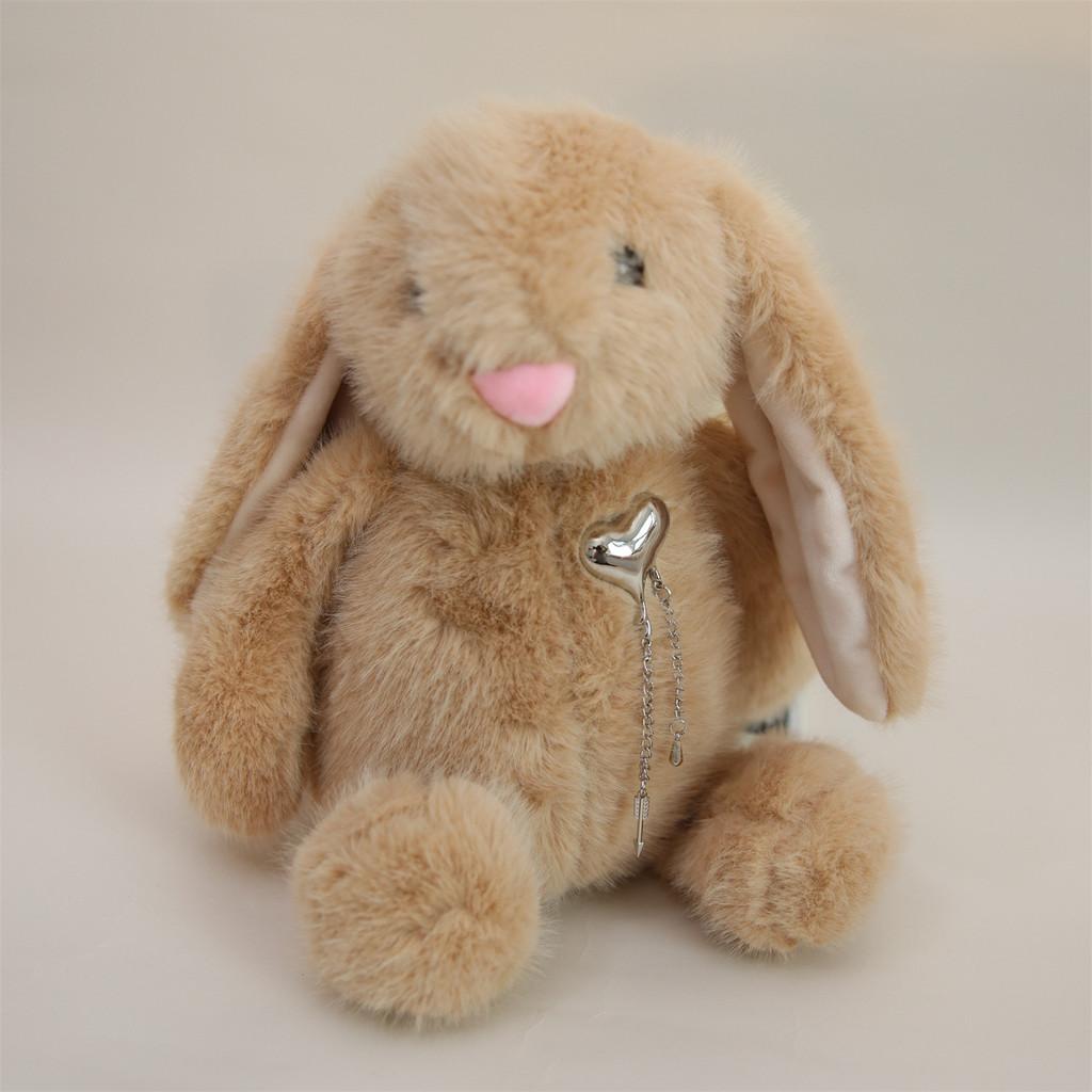 Heart Rabbit Stuffed Doll Animal Plush Toy Children Festival Decoration Gift