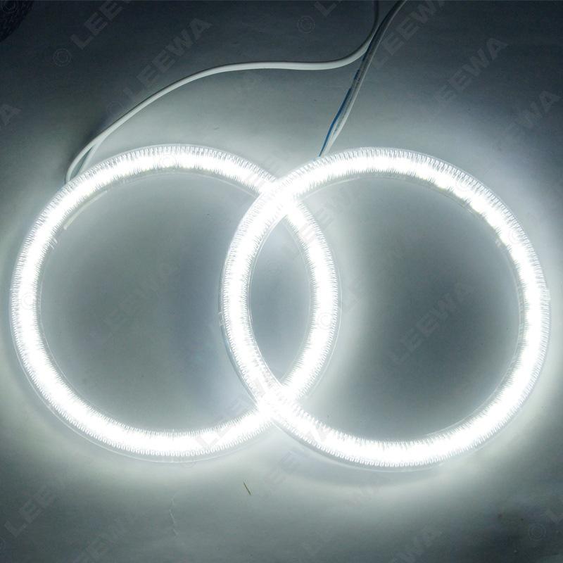 Compatible BMW E36/E38/E39/E46 (99-04) with Lens SMD Cover Angel Eye Halo