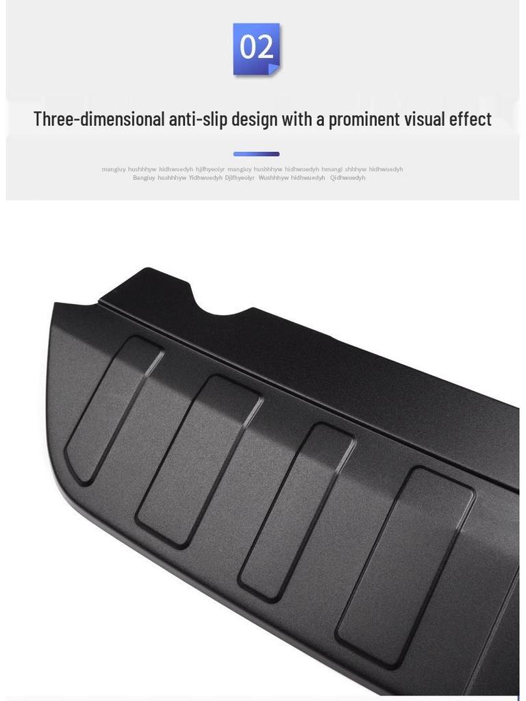 Rear Bumper Trunk Protection Plate for Land Rover Defender (20-25)