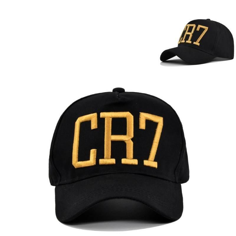 Trendy Cr7 Embroidered Baseball Cap With Cotton Material And Letter Pattern