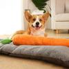 29.5 Inch Large Carrot Toy For Soft Chewers, Shrinking And Wrinkled, -Boring Chewable Toy For Dogs And Cats, Calming Interactive Toy