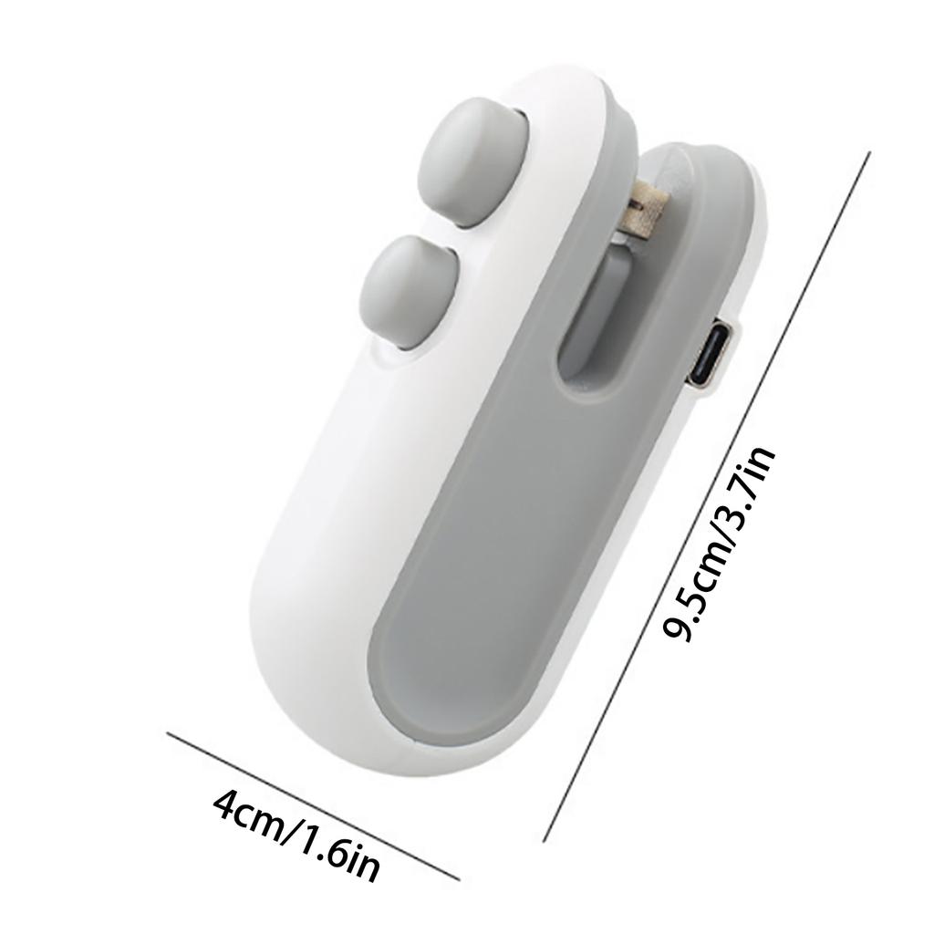 Easy To Use Bag Sealer Bag Sealing Machine Small Heat Sealing and Cutter ABS Material Bag Resealer for Plastic Bags