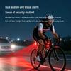 SupFire BTL501 Smart Bicycle Tail Light with Radar & Brake Sensor