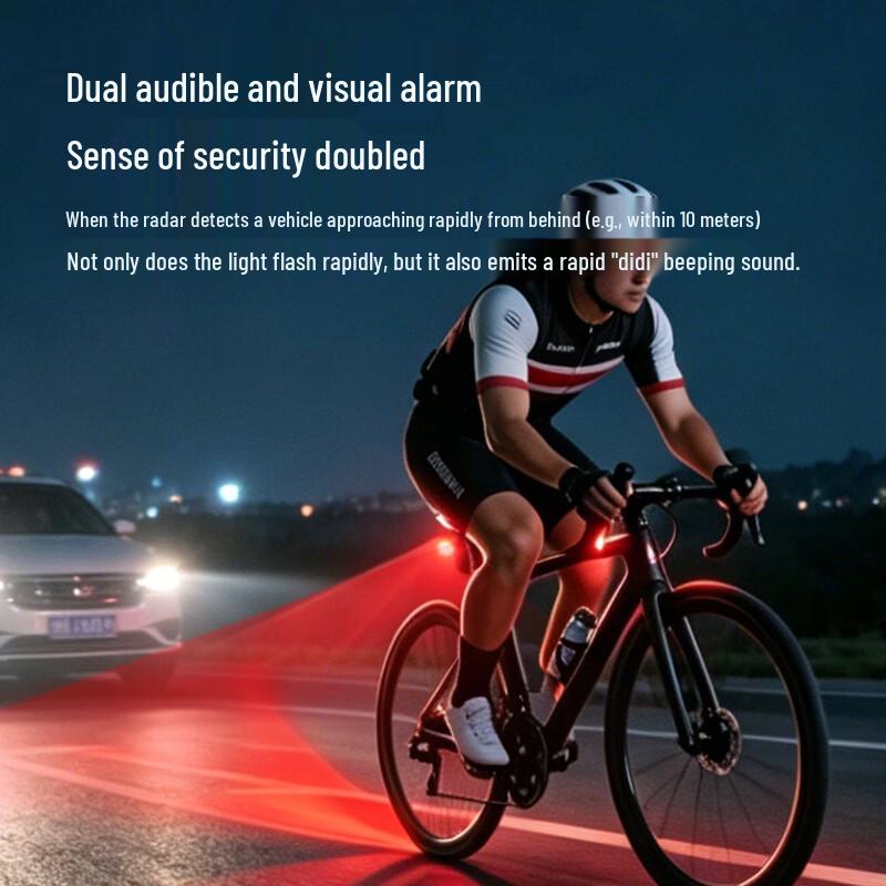 SupFire BTL501 Smart Bicycle Tail Light with Radar & Brake Sensor