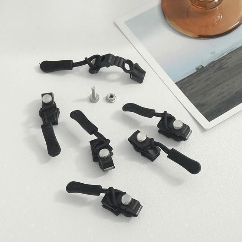 24 Stück Abnehmbare Reißverschlussanhänger Universelle Reißverschlussreparatur Reißverschlussanhänger Endstücke für Jacken Rucksäcke Gepäck