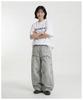 DOUBLE JD Line Washed Denim Pants