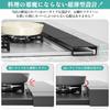 X XBEN Extendable Exhaust Vent Cover, Thin, Practical Width 43-80cm, Matte Texture, Stove Cover, Exhaust Cover, Kitchen Supplies, Oil Splash Guard, St