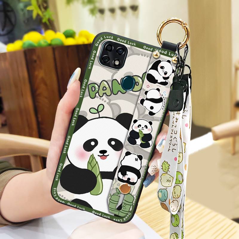 Kickstand Wrist Strap Phone Case For ZTE Blade V2020 Vita/Blade20 Smart/10 Smart Anti-knock Cartoon Soft case Waterproof