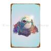 Kuschelfisch Baby Subnautica Metallplakat Poster Designs Rostige Wandplakette Wandbild Personalisierbares Blechschild Poster