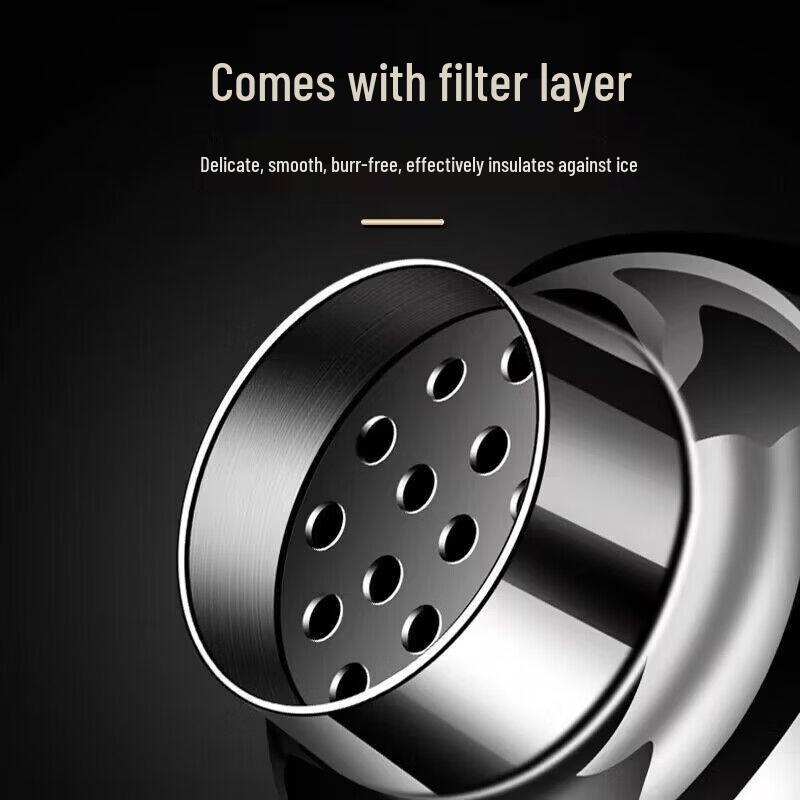 Pabei 250ML Three-Piece Stainless Steel Cocktail Shaker