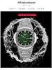 FENSIR Engraved Mesh Men's Retro Calendar Quartz Watch In European and American Style