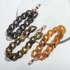 Trendy Chunky Link Acrylic Phone Chains for Women Colorful Mobile Phone Chain Strap Lanyard Jewelry Anti-Lost Accessories Gifts