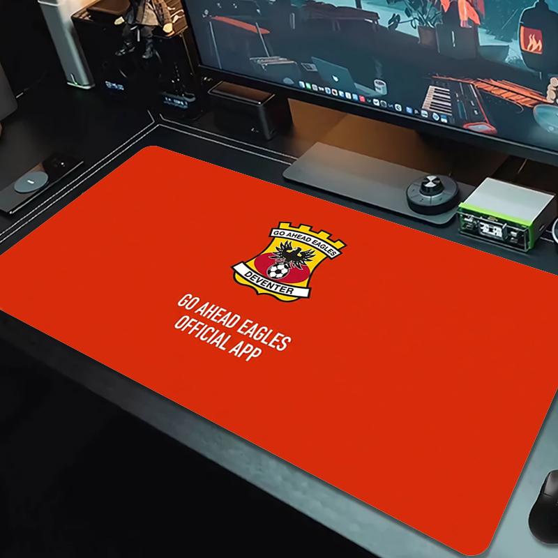 Go Ahead Eagles Mouse Pad Large Gaming Table Cushion Non-slip Laptop Tablet Big Mousepad XXL Mat Mini PC Playmat With Lock edge_xia
