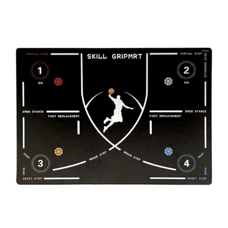 

Basketball Train Mat Nonslip Soundproof Children Adolescent Indoor Ball Control Training Dribbling Drill Thickening