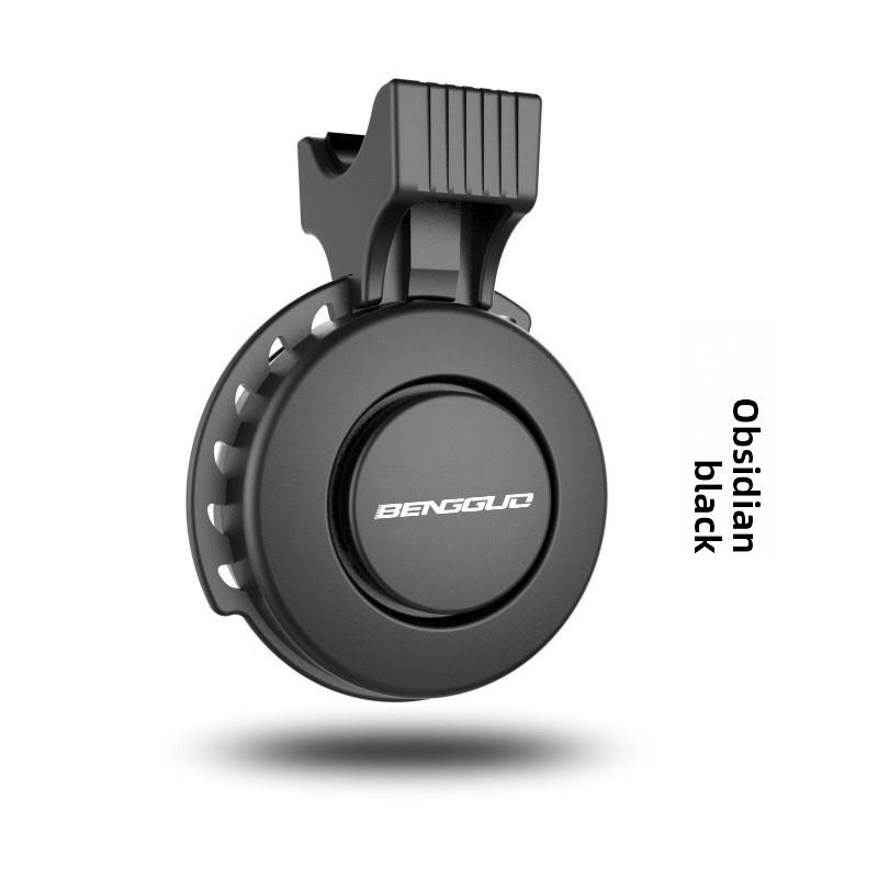 

Bicycle Usb Rechargeable Bell With Adjustable Volume For Commuters Black