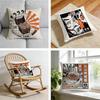Takoyaki Japanese Food Cushion Cover Short Plush Pillowcase for Bed Sofa Carwashable