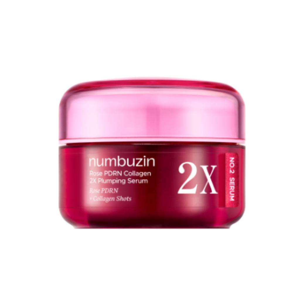 

Numbers In No. 2 2X Rose PDRN Collagen Plumping Serum 30ml Hydrating & Firming