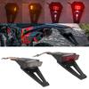 Motorcycle Tail Lights Rear Fender Stop Signal Taillight Dirt Bike Universal 12v License Plate Moto Accessories