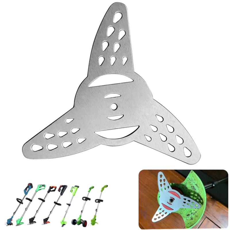 1/3/5 Pezzi Lame per Testina Decespugliatore Tagliabordi in Metallo 130 Mm per Tosaerba Elettrico Parti di Tosaerba Accessori per Attrezzi