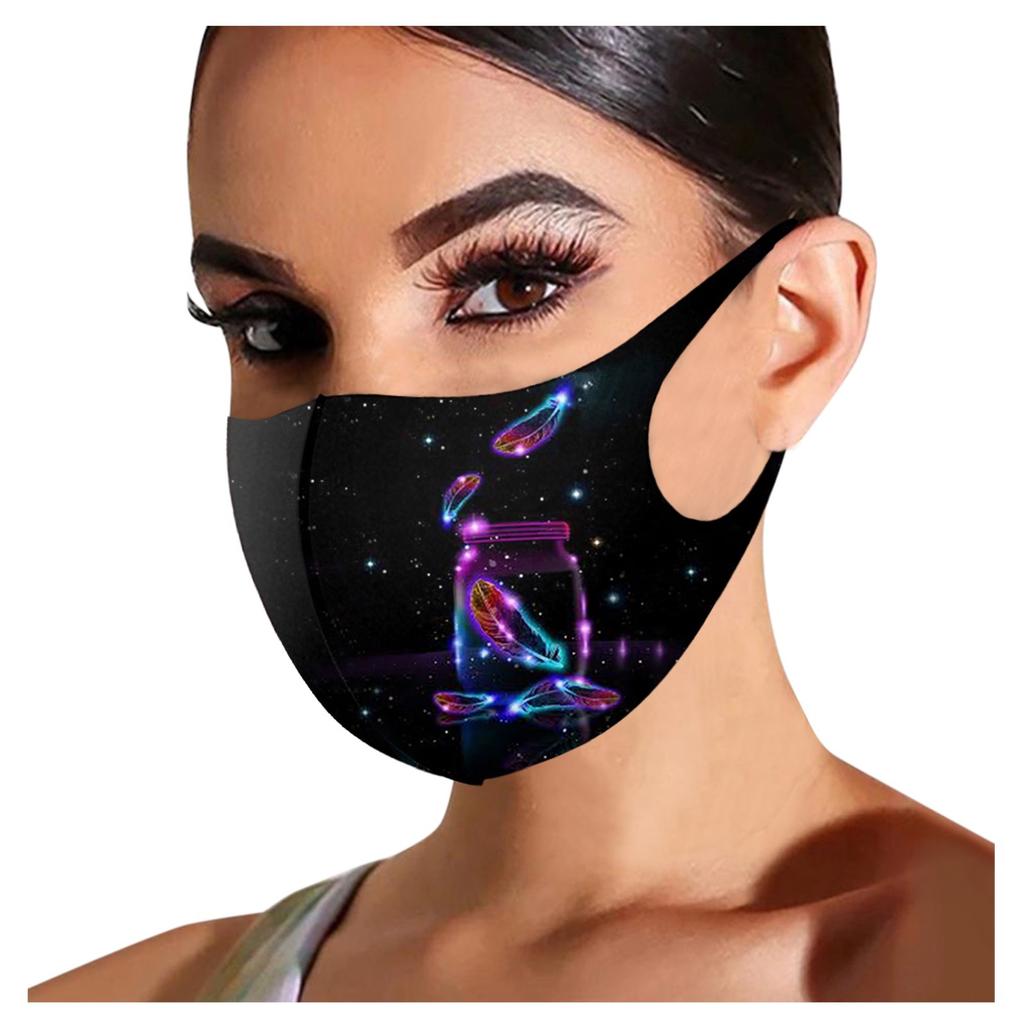 Adult Mask Printed Mask for Washable Face Mask
