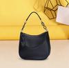 Borsa a Mano Morbida in Pelle di Mucca Catena Pendolare Retrò Pelle di Mucca Primo Strato Naturale Goccia Tessuto Liscio Versatile Moda Borsa a Spalla Messenger