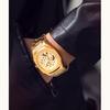Automatic Mechanical Watches for Men Skeleton Hollow Dial Luminous Wrist Watch Steel Strap Square Case Watch Waterproof