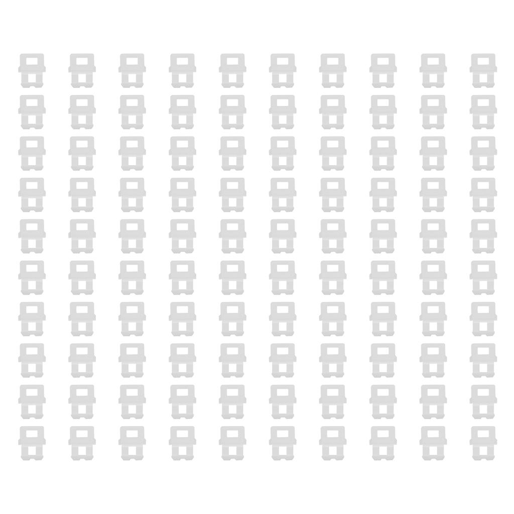 100PCS Tile Leveling System Clips FG4 Type Tiles Leveler Spacers Floor Construction Tool