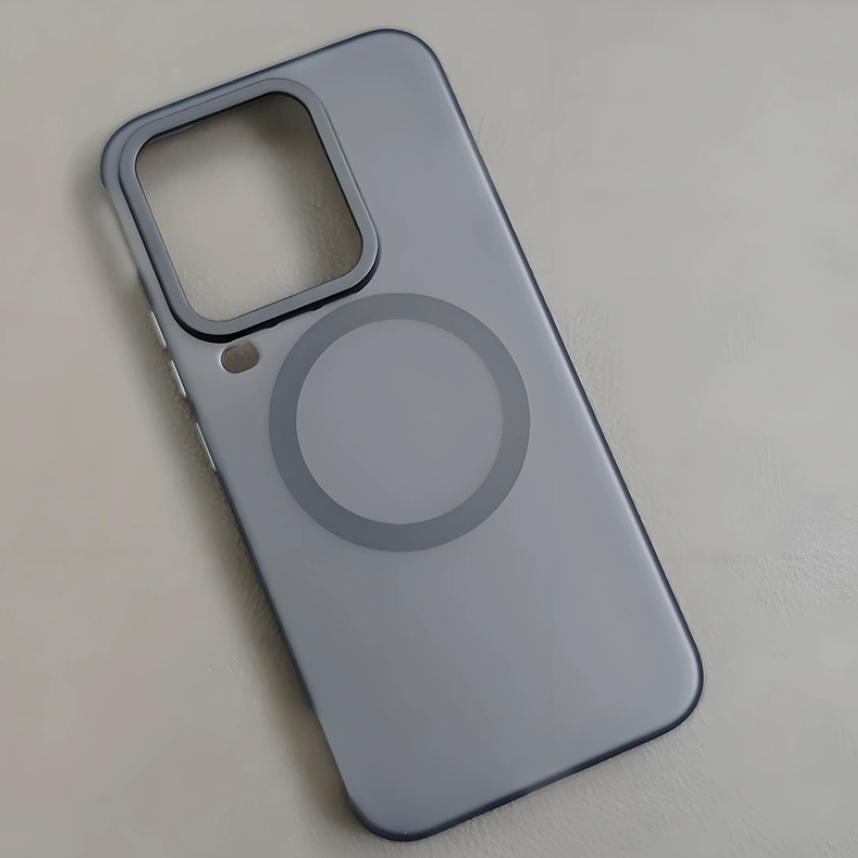 Für iQOO 15 Ultra Hülle Sturzsicher Magsafe Anti-Fingerabdruck Schlank Matt Schwarz Transluzent Matt Baby Haut Haptik Handyhülle