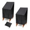 Modern Minimalist Stacking Chair Cover Waterproof Dustproof For Indoor Outdoor Furniture