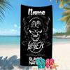 Customizable personalized beach towels Slayer band themed designs.Suitable for the beach, yoga, sports;ideal as beach accessories