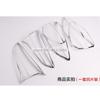 ABS Chrome Rear Head Light Lamp Cover Headlight Taillight Cover Trim For Hyundai Tucson 2015 2016 2017 2018