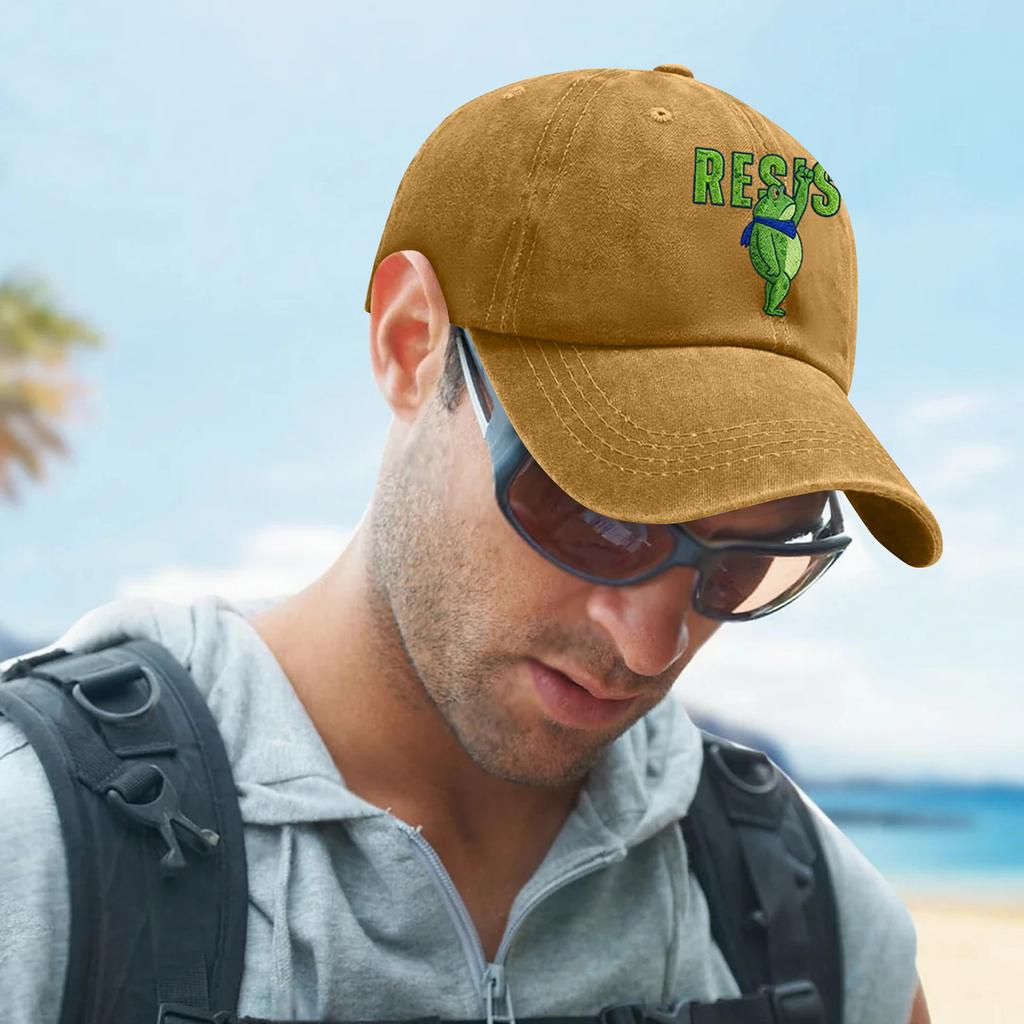 Fashionable Print Men's And Women's Adjustable Baseball Caps